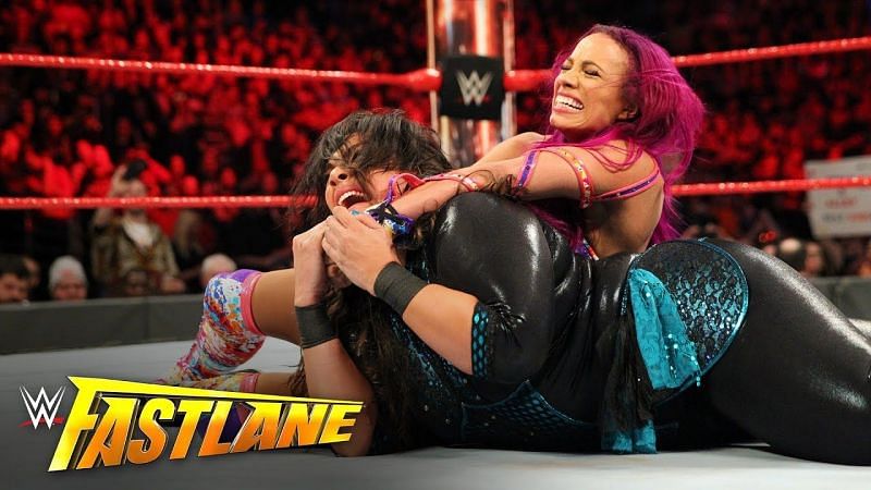 Nia Jax losing to Sasha Banks and the sort, isn't really believable, per se